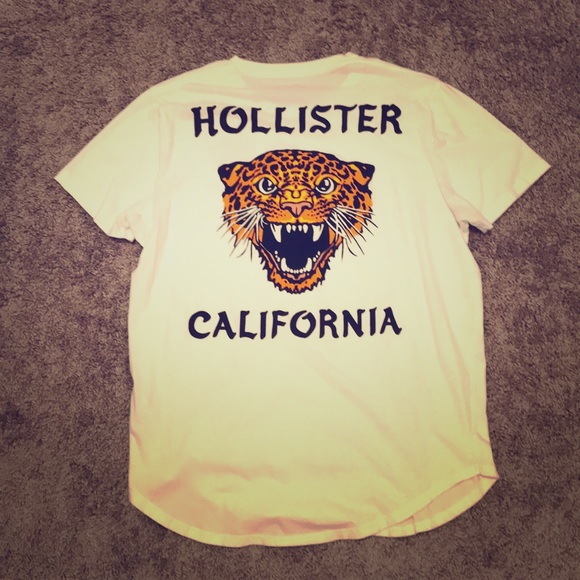hollister tiger t shirt